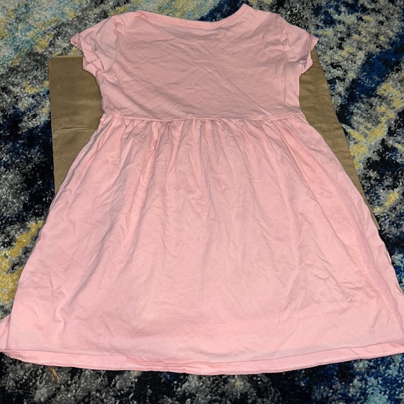Old navy soft pink dress size 5T short sleeve - Picture 4 of 4